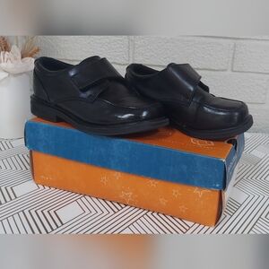 Sonoma Boys Size 10 Black Dress Shoes